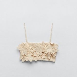 Zara Crochet Crop Top